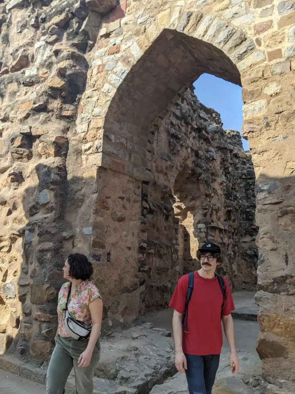 A Qutub Minar à Délhi