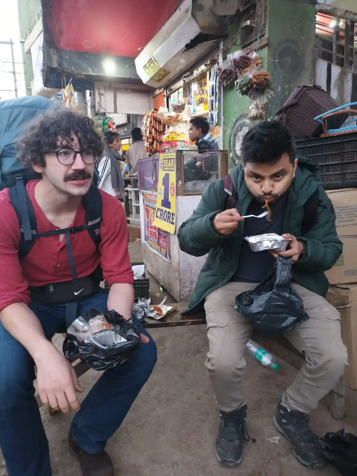 On mange du street food