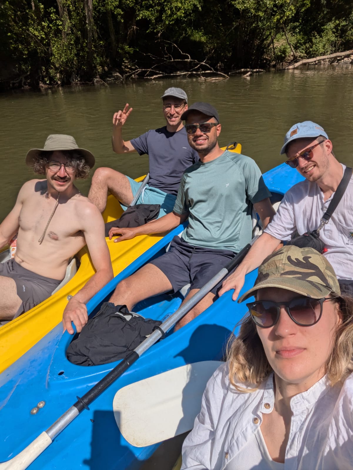 Weekend kayak sur La Lesse dans les Ardennes ~ 2025