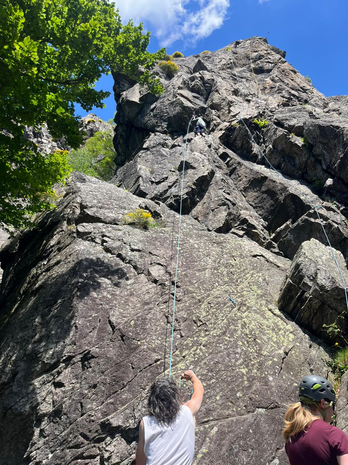 Weekend in Lyon climbing at 'Le gouffre d'enfer' ~ 2025