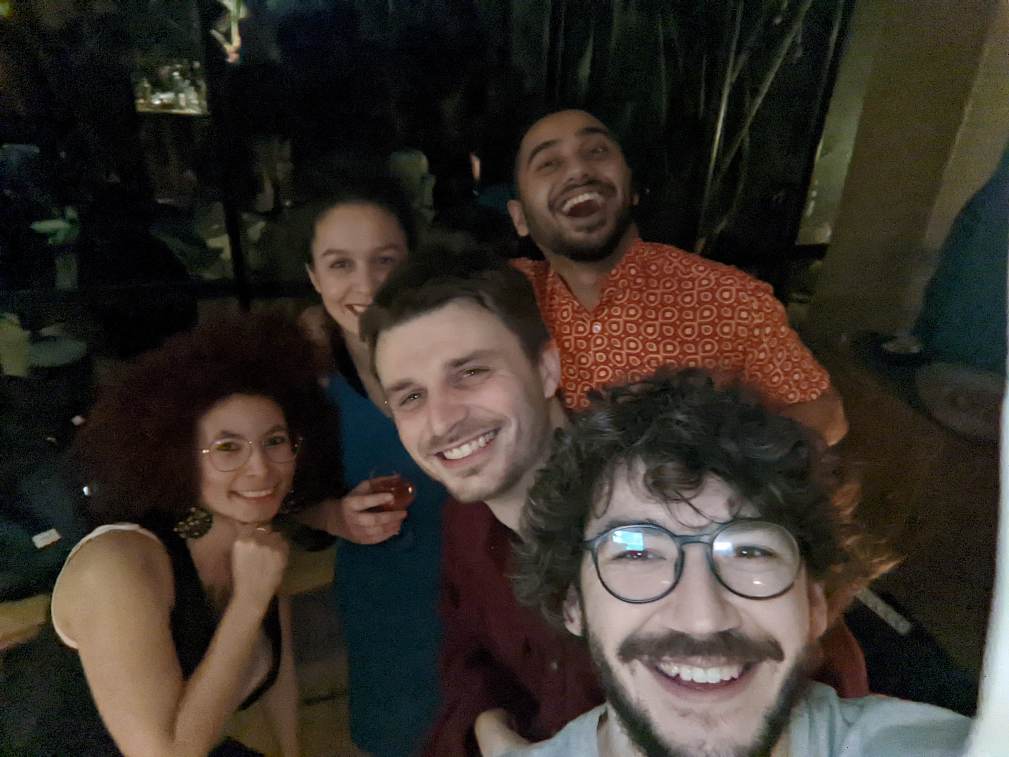 New year’s with Grazilla, Cécile, Tyler, Sunny, and Me ~ 2024