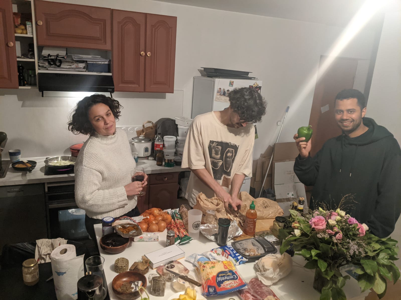 Pizza Party at Sunny and Cécile's place ~ 2024