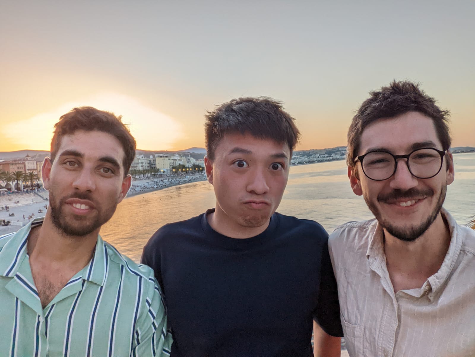 Swap, Hai and me in Nice ~ 2022